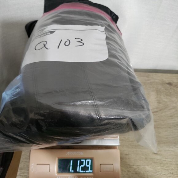 Siena Studio Black Leather Jacket Woman's Size 10 - Picture 8 of 8